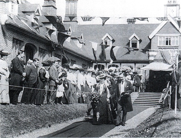 Picture of The opening of the Frank James Hospital by Princess Beatrice June 25th, 1903