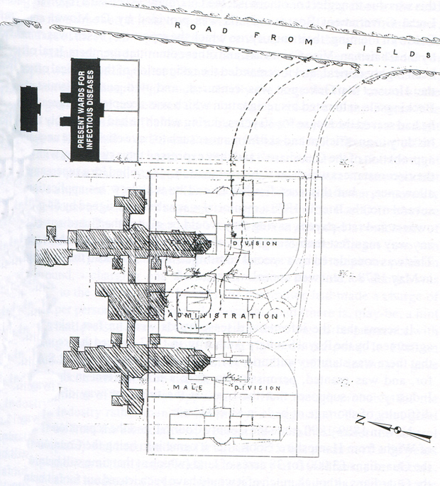 Map of the House of Industry